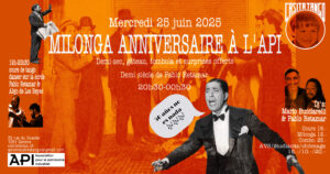 Milonga anniversaire et cours